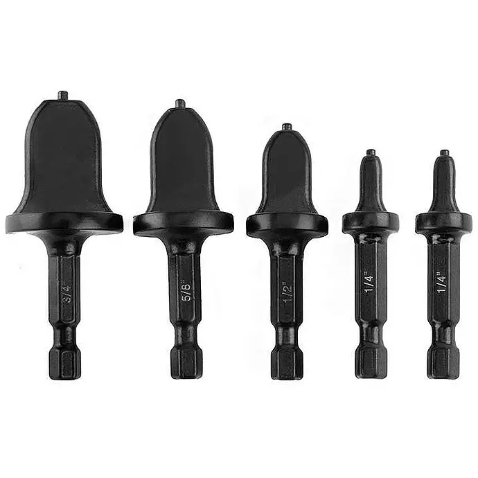 [X00371NJWT] HVAC TOOL DRILL BIT SET, AC COPPER PIPE EXPANDER SWAGING TOOL 1/4'