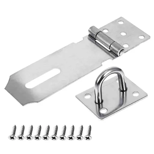 [7453038479554] Hasp With Lock 4 Inch CV-HSL-4