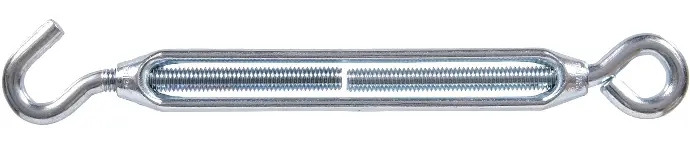 [008236502398] Eye & Hook Turnbuckle 1/4" x 5-1/4" - 52358 