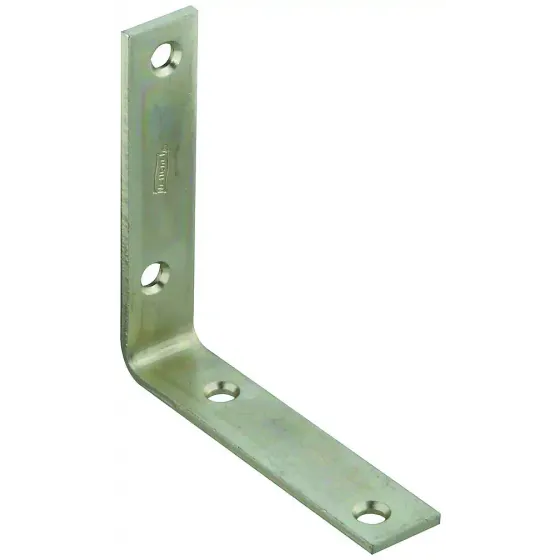 [038613113510] INSIDE CORNER BRACE 4" NATIONAL HARDWARE - N220-145