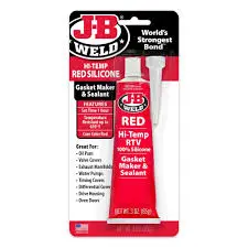[043425313140] JB WELD HIGH TEMP RED SILICONE - 31314JBW