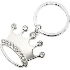 [029069764371] JEWEL CROWN KEY RING HY-KO - KH437