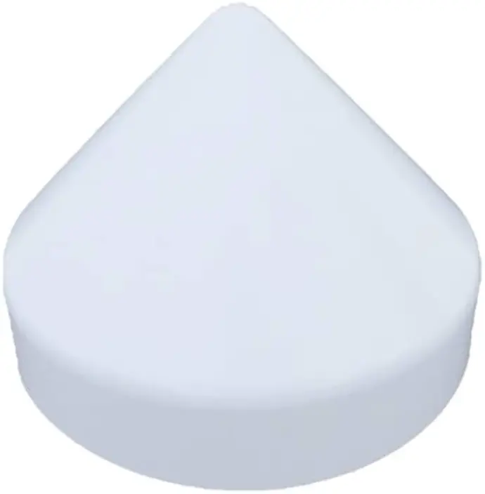 [5444230] JSP MANUFACTURING MARINE DOCK CONE CAP POST HEAD COVER  WHITE 12" - JSPW...