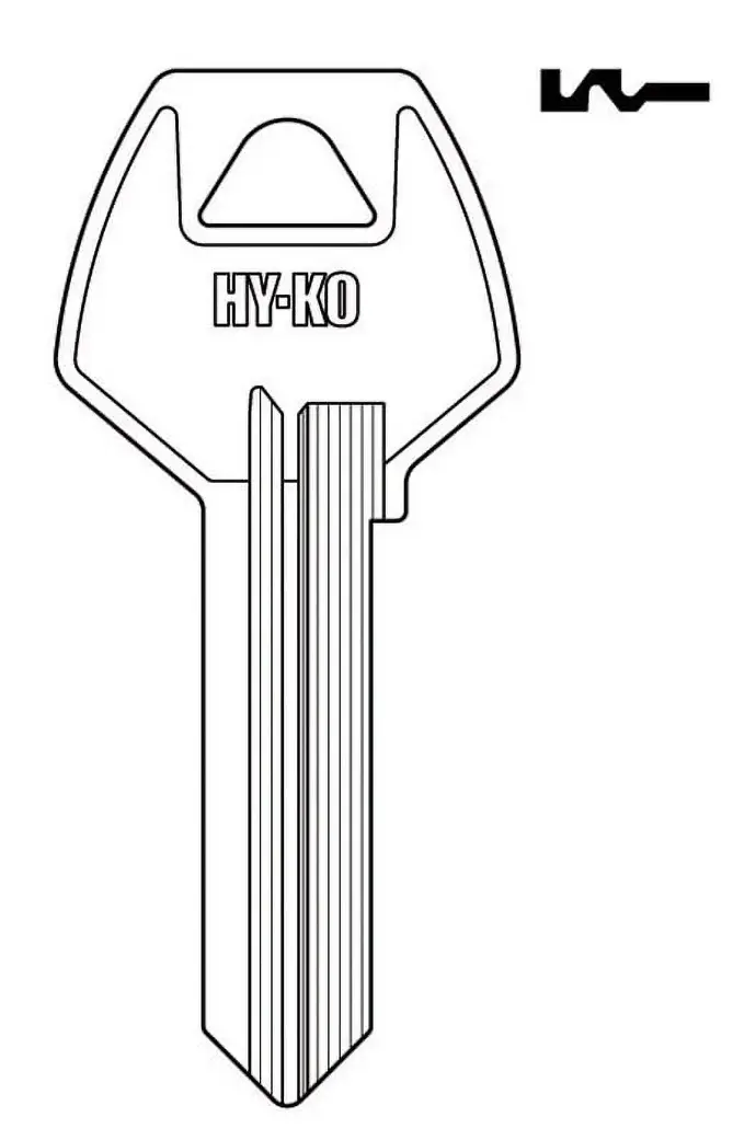 [029069700812] KEYBLANK HY-KO - CO91