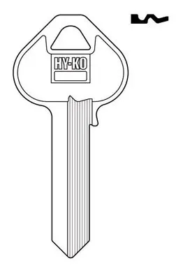 [029069701932] KEYBLANK HY-KO - RU16