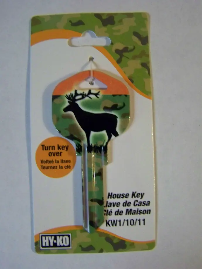 [029069736194] KEYBLANK KWIKSET LOCK DEER HY-KO - KW1/10/11