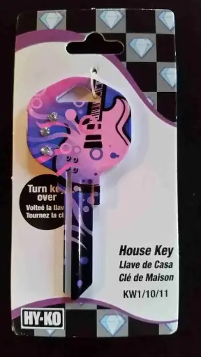 [029069735630] KEYBLANK KWIKSET LOCK GUITAR HY-KO - KW1/10/11