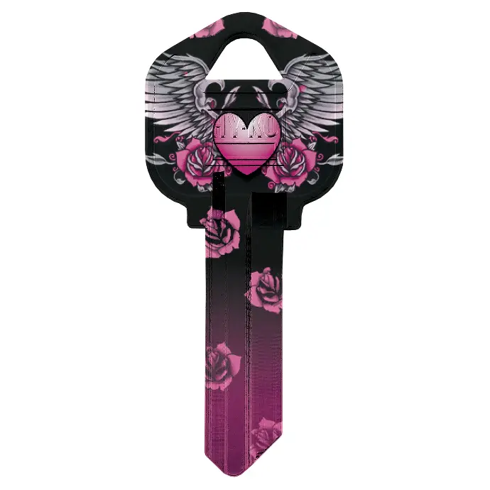 [029069735753] KEYBLANK KWIKSET LOCK HEART W HY-KO - KW1-30