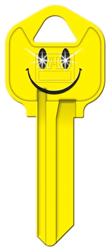 [029069732714] KEYBLANK KWIKSET LOCK SMILEY HY-KO - KW1-16