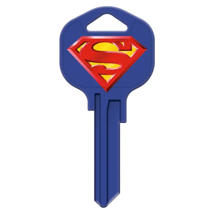 [029069723521] KEYBLANK KWIKSET LOCK SUPER MAN HY-KO - KW1/10/11