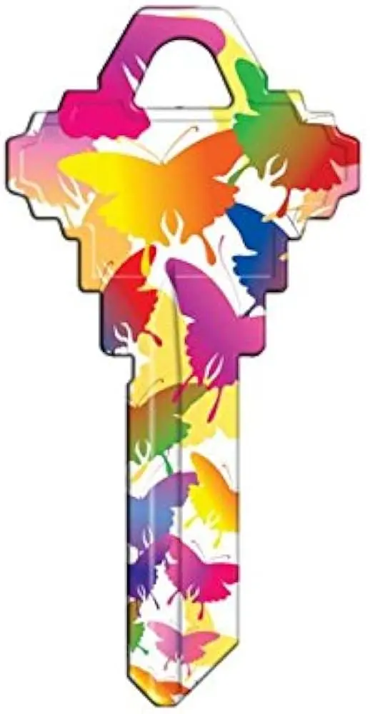 [029069735180] KEYBLANK SCHLAGE BUTTERFLIES HY-KO - SC1-19