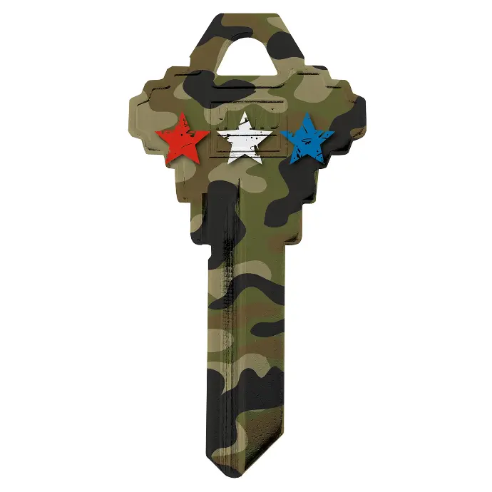 [029069735142] KEYBLANK SCHLAGE CAMO STAR HY-KO - SC1-15