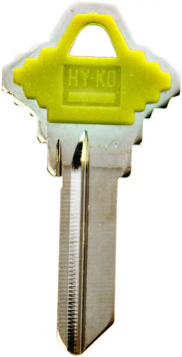 [029069708795] KEYBLANK SCHLAGE YELLOW HY-KO - SC1PY