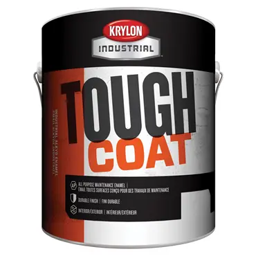 [724504653837] KRYLON INDUSTRIAL TOUGH COAT ENAMEL GLOSS WHITE GAL - K00538300-16