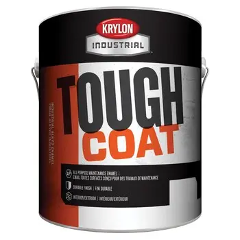 [075577023745] KRYLON INDUSTRIAL TOUGH COATING ENAMEL WHITE BASE GAL - K00537250-16