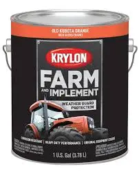 [724504019787] KRYLON PAINT 1978 OLD KUBOTA ORANGE GAL - K01978000