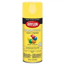 [724504055419] KRYLON PAINT 5541 GLOSS SUN YELLOW CAN - K05541007
