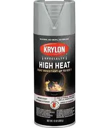 [724504072904] KRYLON SPRAY PAINT 1407 HIGH HEAT ALUMINUM - K01407777