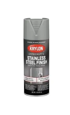 [724504073345] KRYLON SPRAY PAINT 2400 SPRAY PAINT STAINLESS STEEL FINISH - K02400777