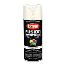 [724504127116] KRYLON SPRAY PAINT 2711 GLOSS IVORY CAN - K02711007