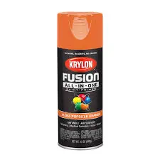 [724504127185] KRYLON SPRAY PAINT 2718 GLOSS POPSICLE ORANGE CAN - K02718007