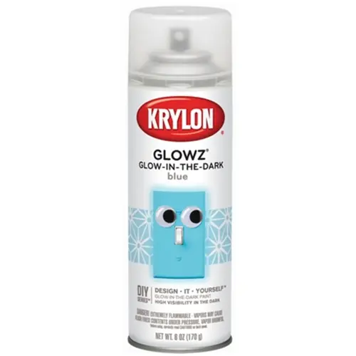 [724504031536] KRYLON SPRAY PAINT 3153 GLOWS BLUE - K03153000