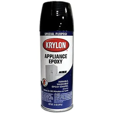 [724504032069] KRYLON SPRAY PAINT 3206 BLACK EPOXY APPL SPECIAL PURPOSE - K03206