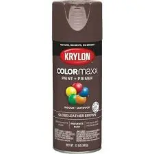 [724504690054] KRYLON SPRAY PAINT 69005 RUST PROTECTOR GLOSS LEATHER BROWN - K06900500
