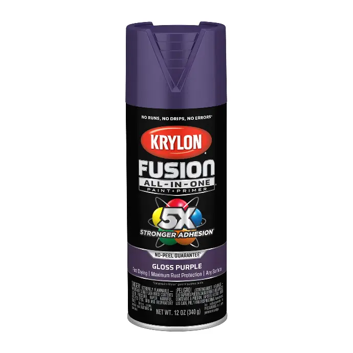 [724504690160] KRYLON SPRAY PAINT 69016 RUST PROTECTOR GLOSS PURPLE - K06901600