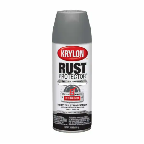 [724504690184] KRYLON SPRAY PAINT 69018 RUST PROTECTOR GLOSS SMOKE GRAY - K06901800