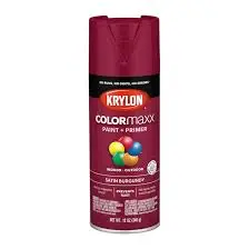 [724504091097] KRYLON SPRAY PAINT 9109 GLOSS BURGUNDY MAXX ULTIMATE COVERAGE - K09109000