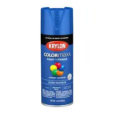 [724504092254] KRYLON SPRAY PAINT RTA9225 GLOSS TRUE BLUE CAN - K09225008