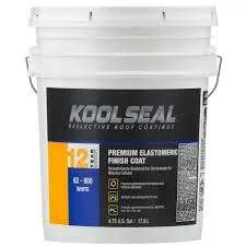 [050926002077] Kool Seal Premium 10 Year Elastomeric Roof Coating Finish Coat  5Gal - KS0063600-20