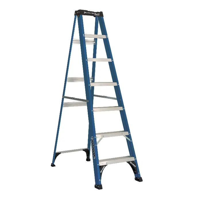 [7501206672662] LADDER STEP 7FT ALUM MED DUTY 225LB EST