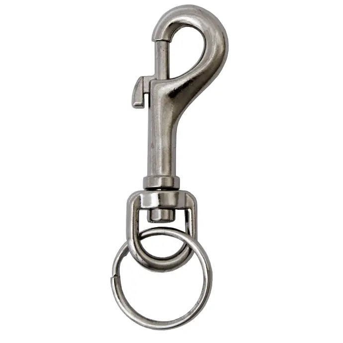 [029069751579] LARGE BOLT SNAP W/SPLIT RING HY-KO - KC176