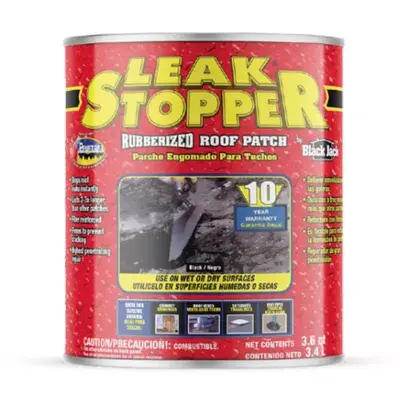 [025056031808] LEAK STOPPER PATCH ROOF RUBBERIZED GARD - QUART