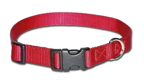 [024764103661] LEATHER BROTHER 5/8" KWIK KLIP NYL ADJUSTABLE COLLAR 10-14" PR - 10...