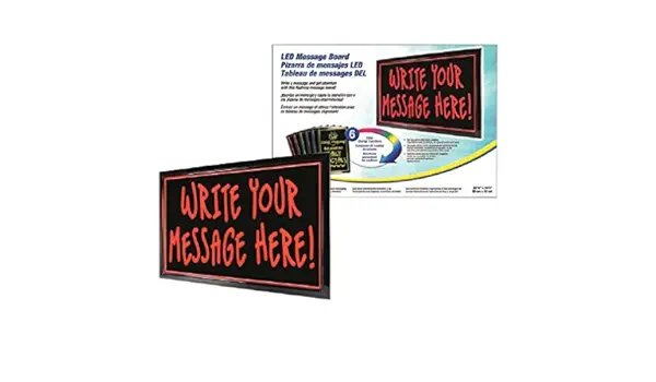 [029069005801] LED MESSAGE BOARD SIGN 23-5/8" X 14-3/4" HY-KO - LED-MB1