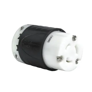[078477800973] LEVITON TWIST F LOCK CONNECTOR 20A/125V - 2313/L520-C