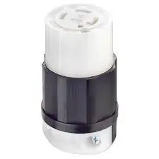 [078477808450] LEVITON TWIST LOCK CONNECTOR 30A 3-PH 250V - L1530C/2723
