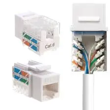 [X001J4K5NJ] LINYANSZ RJ45 KEYSTONE JACK ETHERNET PUNCH DOWN CAT 5-6  X001J4K5NJ - PC