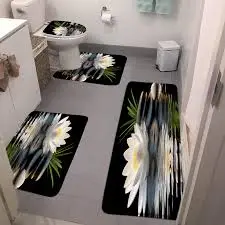[7827453501891] LOTUS BATHROOM MAT - 50189