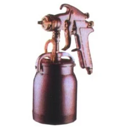 [638110018112 ] Low Press Gravity Spray Gun Brown USA - SG5000