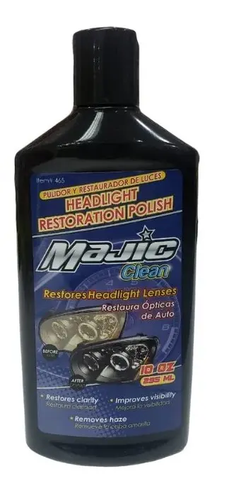 [812219024650] MAJIC HEADLIGHT RESTORATION POLISH 10oz - 714650