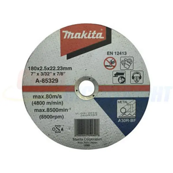 [088381150606] MAKITA - ABRASIVE CUTOFF WHEEL 7" x 3/32" x 7/8 - A-85329
