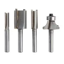 [088381449908 ] MAKITA ROUTER BIT SET 4PC - D-53562