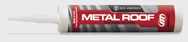 [070798181001] MARCO WHEATHER TITE SEALANT METAL ROOF SEALANT WHITE - 011208WHITE