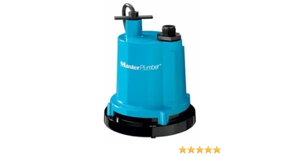 [052088863428] MASTER SUBMERSIBLE UTILITY PUMP 1/4 HP - 126981