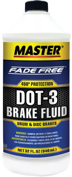 [031808033822] MASTER FADE FREE BRAKE FLUID- 32FL oz