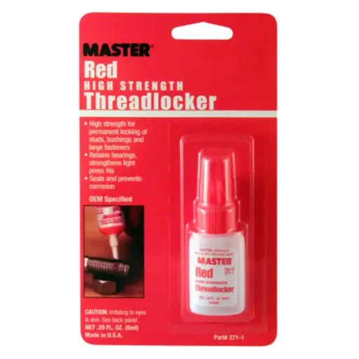 [031808017884] MASTER THREAD LOCKER HIGH STENGHT 6ML - 271-1